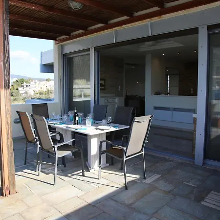 Penthouse -breathtaking Sea View-just On The Apartment Loutráki