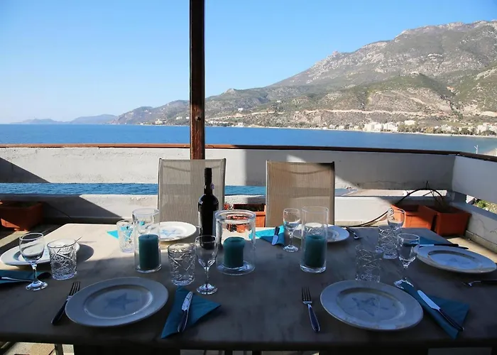 דירה Penthouse -breathtaking Sea View-just On The לוטראקי